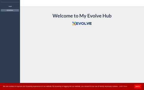 My Evolve Hub: Home