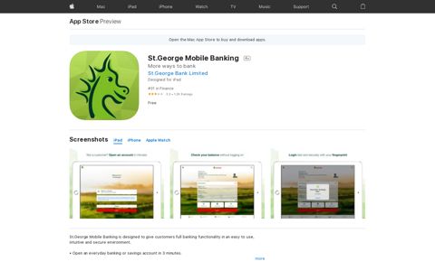 ‎St.George Mobile Banking on the App Store