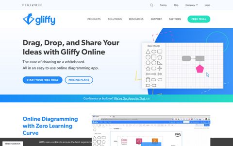 Draw Diagrams Online | Gliffy