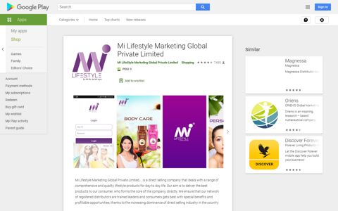 Mi Lifestyle Marketing Global Private Limited – Apps on ...