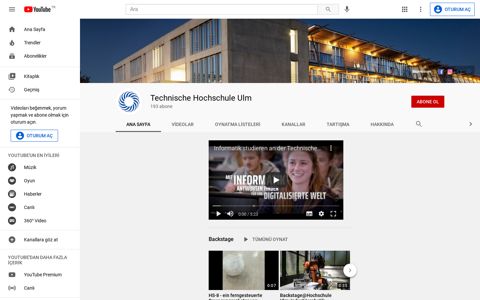 Technische Hochschule Ulm - YouTube