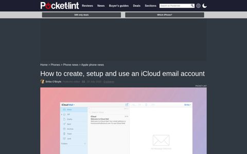 How to create, setup and use an iCloud email account