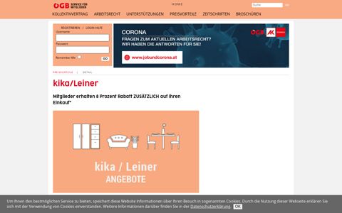 kika/Leiner - www.mitgliederservice.at