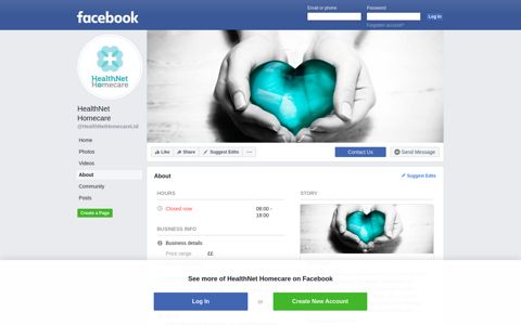 HealthNet Homecare - About | Facebook