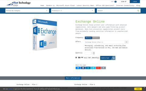Exchange Online - FirstTech Cloud