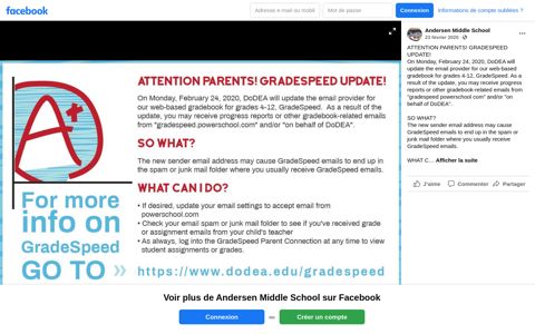 Andersen Middle School - ATTENTION PARENTS ... - Facebook