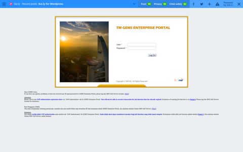 GEMS Enterprise Portal - Sur.ly