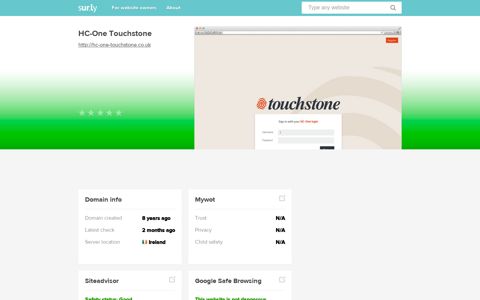 HC-One Touchstone - Sur.ly