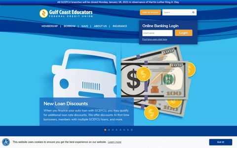 Gulf Coast Educators Federal Credit Union | Banking for ...