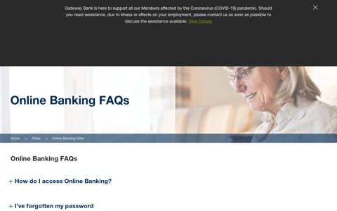 Online Banking FAQs - Gateway Bank