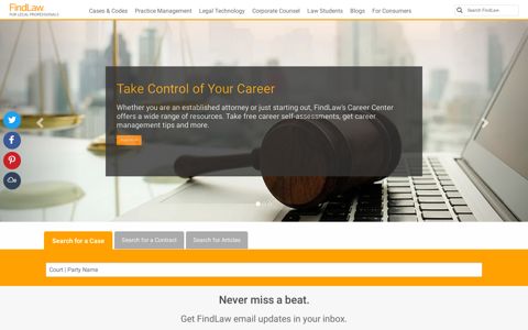 FindLaw for Legal Professionals | Law & Legal Information