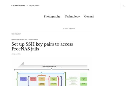 Set up SSH key pairs to access FreeNAS jails | chrisadas.com