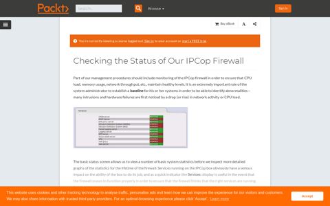 Checking the Status of Our IPCop Firewall - Configuring ...
