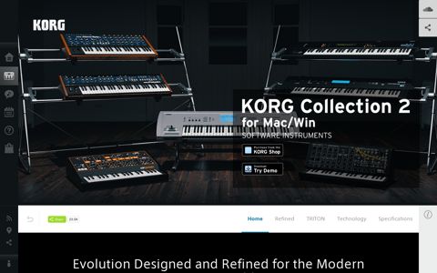 KORG Collection 2 for Mac/Win - SOFTWARE INSTRUMENTS ...