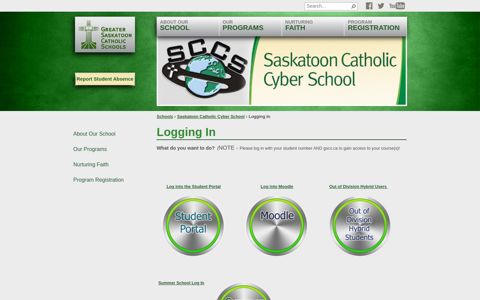 Logging In - Greater Saskatoon Catholic Schools