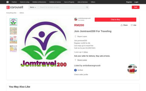 Join Jomtravel200 For Traveling, Everything Else, Others on ...
