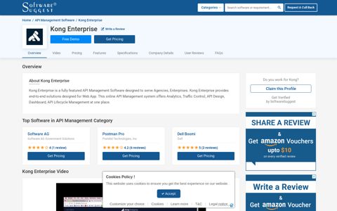 Kong Enterprise Pricing, Reviews, Features - Free Demo