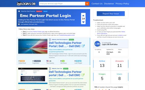 Emc Partner Portal Login - Logins-DB