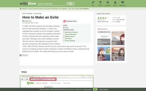 How to Make an Evite: 12 Steps (with Pictures) - wikiHow