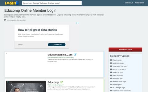 Educomp Online Member Login - Loginii.com