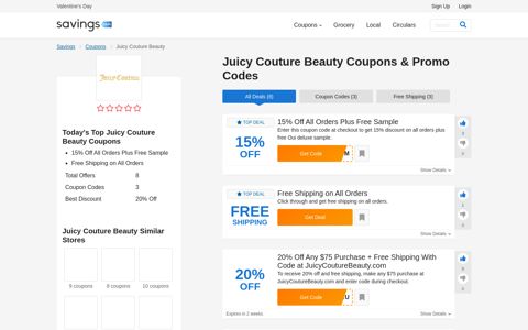30% Off Juicy Couture Beauty Coupons, Promo Codes ...