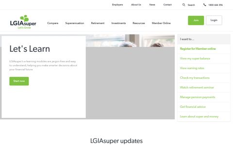 LGIAsuper: Superannuation Fund Australia