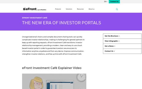 eFront Investment Café | eFront