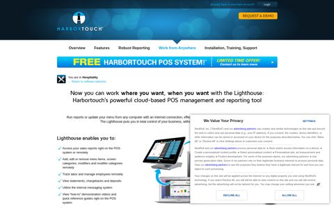 Work from Anywhere | Harbortouch