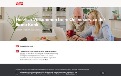 Login-Onlinebanking - Ikanobank