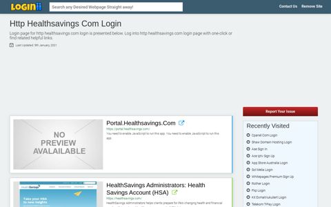 Http Healthsavings Com Login - Loginii.com