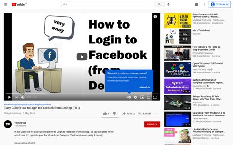[Easy Guide] How to Login to Facebook from ... - YouTube