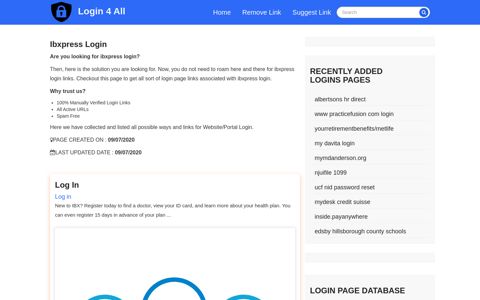 ibxpress login - Official Login Page [100% Verified] - Login 4 All