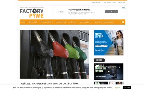 Inteligas: app para el consumo de combustible - Factory PYME