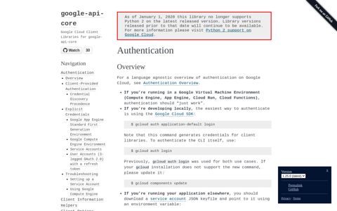 Authentication — google-api-core documentation