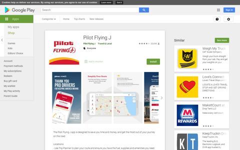 Pilot Flying J - Apps on Google Play
