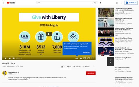 Give with Liberty - YouTube