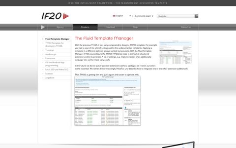 Fluid Template Manager: IF-20 Agentur responsive YAML ...