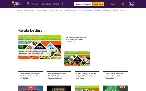 Kerala Lottery - The Quint