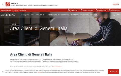 Accedi all'Area Clienti | Generali - Generali Italia