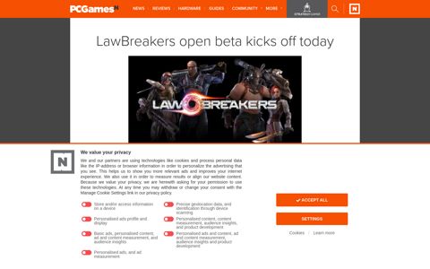 LawBreakers open beta kicks off today | PCGamesN