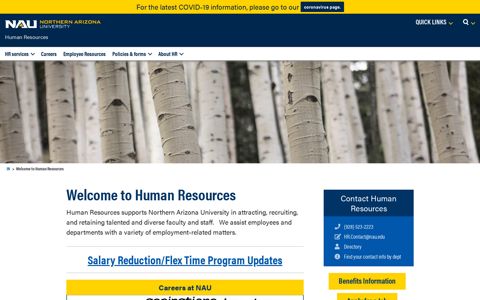 Human Resources - Northern Arizona University