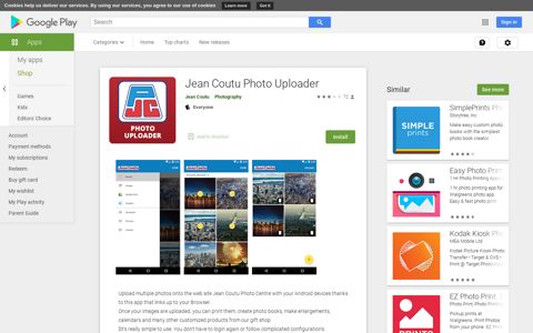 Jean Coutu Photo Uploader - Apps on Google Play