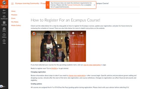 How to Register For an Ecampus Course!: Ecampus Learning ...