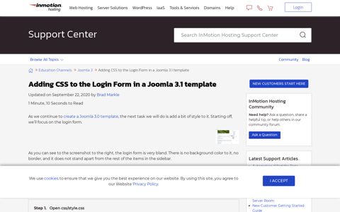 Adding CSS to the Login Form in a Joomla 3.1 template ...