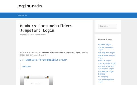 members fortunebuilders jumpstart login - LoginBrain