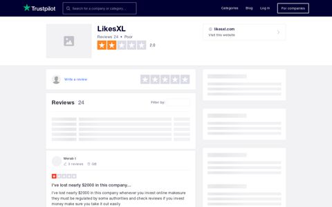 LikesXL Reviews | Read Customer Service Reviews of likesxl ...