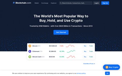 Blockchain.com - The Most Trusted Crypto Company
