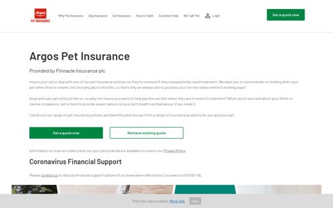 Argos Pet Insurance: Pet Insurance | Pet Insurance Quotes