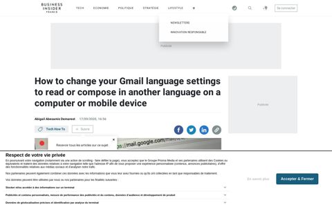 How to change your Gmail language on desktop or mobile ...