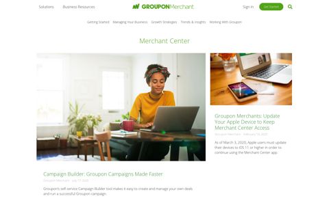 Merchant Center | Groupon Merchant Resources